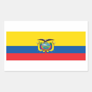 Ecuador/Ecuadorian Flag Sticker