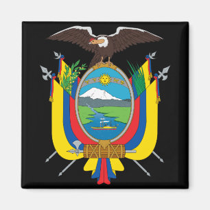 ecuador emblem magnet