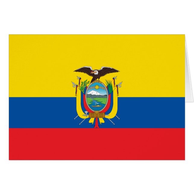 Ecuador Flag (Front Horizontal)