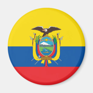 Ecuador Flag EC Magnet