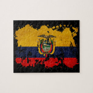 Ecuador Flag Jigsaw Puzzle