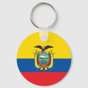 Ecuador Flag Keychain