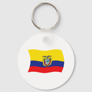 Ecuador Flag Keychain