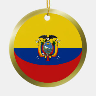 Ecuador Flag Ornament