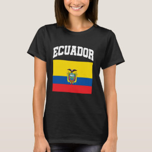 Ecuador Flag Proud Ecuadorian Heritage Culture Ecu T-Shirt