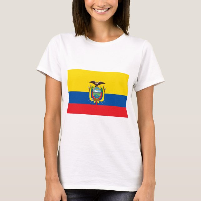 Ecuador Flag T-Shirt (Front)