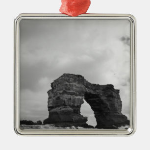 Ecuador, Galapagos Islands, Darwin Island, Waves Metal Ornament