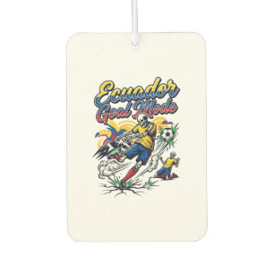 Ecuador Goal Mode Skeleton Striker Nations Dynamic Air Freshener