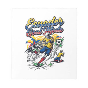 Ecuador Goal Mode Skeleton Striker Nations Dynamic Notepad