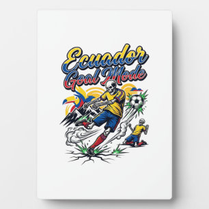 Ecuador Goal Mode Skeleton Striker Nations Dynamic Plaque