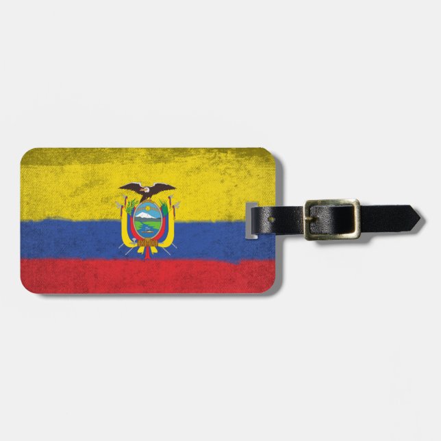 Ecuador Luggage Tag (Front Horizontal)