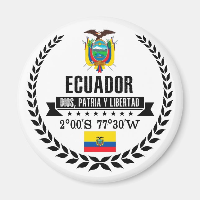 Ecuador Magnet (Front)
