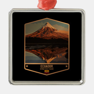 Ecuador Metal Ornament