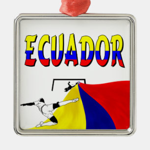 Ecuador Metal Ornament