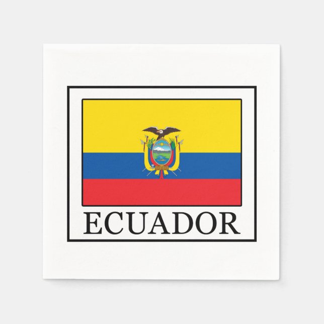Ecuador Napkin (Front)