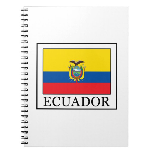 Ecuador Notebook (Front)