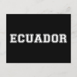Ecuador Postcard