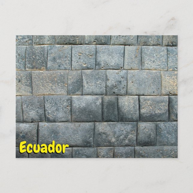 Ecuador Postcard (Front)