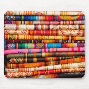 Ecuador, Quito Area, Otavalo Handicraft Market Mouse Pad