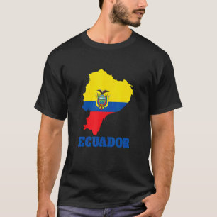 Ecuador soccer & football fan 2022 Flag of Ecuado T-Shirt