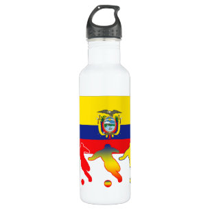 Ecuador Soccer Players 710 Ml Water Bottle
