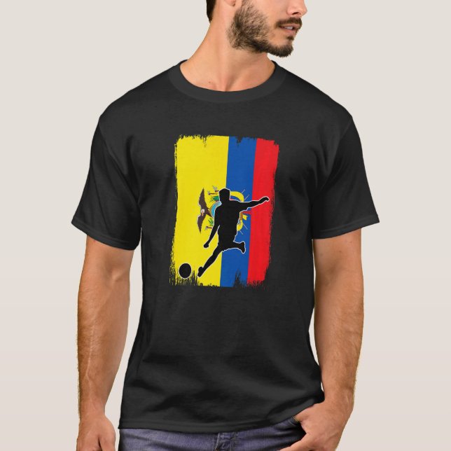 Ecuador Soccer T-Shirt (Front)