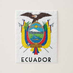 Ecuador - symbol/coat of arms/flag/colours/emblem jigsaw puzzle