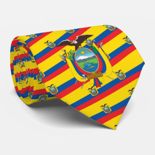 Ecuadorian Flag & Coat of Arms, Flag of Ecuador Tie