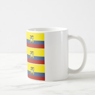 ecuadorian flag coffee mug