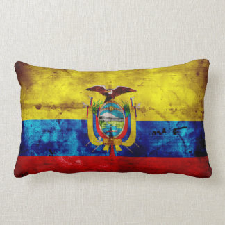 Ecuadorian Flag Lumbar Pillow