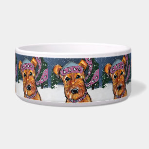 Écuelle Airedale Terriers