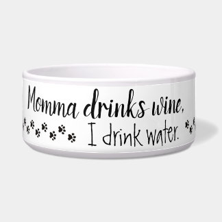 Écuelle Amateurs de vin - cuvette de l'eau d'animal