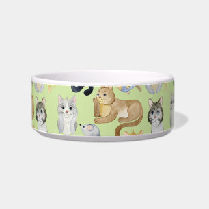 Écuelle Amoureux des chats motif bol