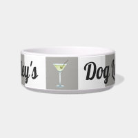 Amusant Personnalisé Taupe Stripes Dog Lounge