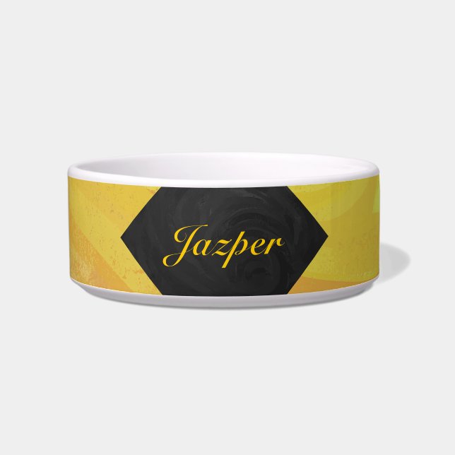 Écuelle Ananas et Monogramme noir (Devant)