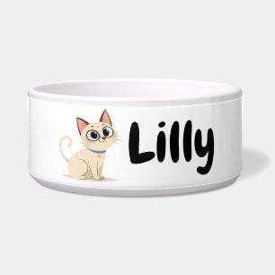 Écuelle Animal de chat personnalisé