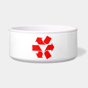 Écuelle Annuler le recyclage du symbole