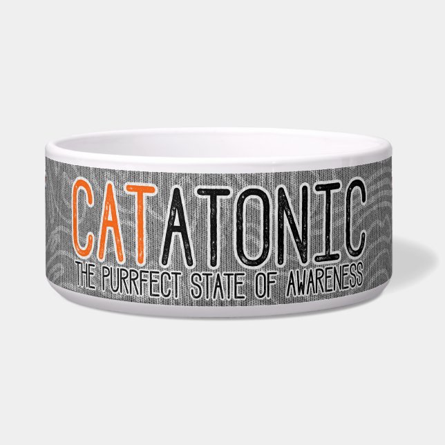 Écuelle APAL - Rêver Kitty catatonique pour des animaux (Devant)