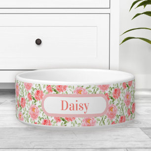Écuelle Aquarelle Peony Floral Nom du motif Animal Bowl