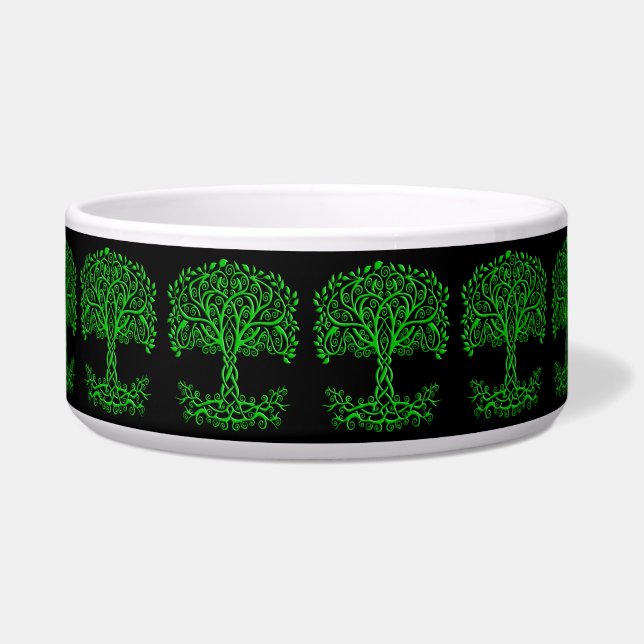 Écuelle Arbre Celtique Vert De Vie (Devant)