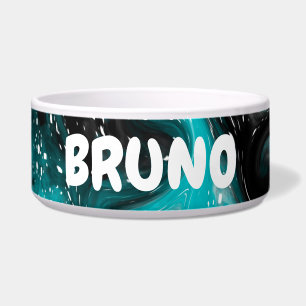 Écuelle Art fluide coloré Marbre Abstrait Personnalisé