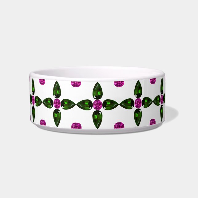 Écuelle Art Gemstone, Vert Violet (Devant)