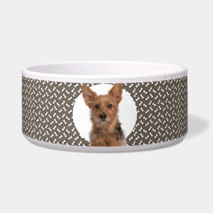 Écuelle Australian Terrier Personnalisez Photo & Nom Chien