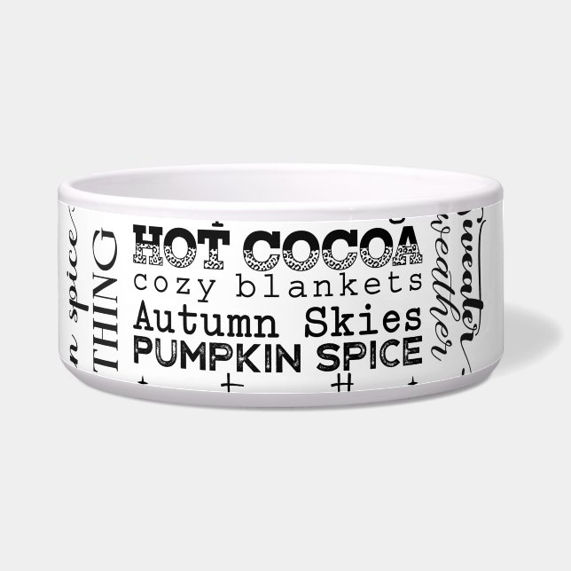 Écuelle Autumn Vibes Pet Feeding Bowls (Droite)