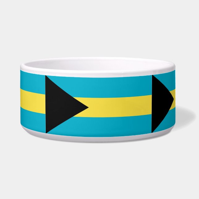 Écuelle Bahamas Flag Pet Bowl (Devant)