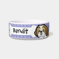 Bande dessinée Shih Tzu (chiot coupé)