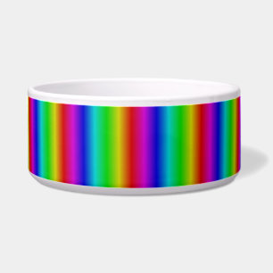 Écuelle bandes arc-en-ciel