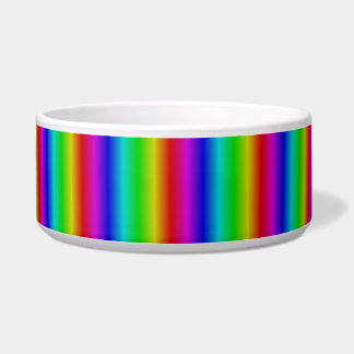 Écuelle bandes arc-en-ciel