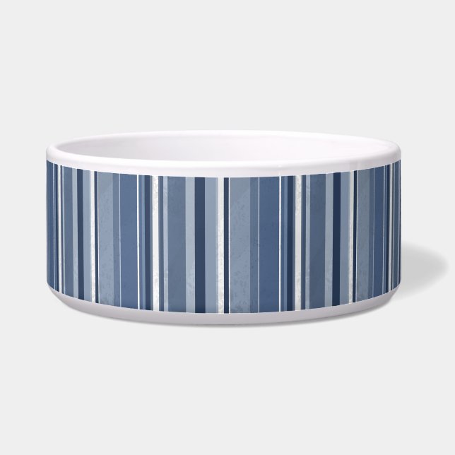 Écuelle Bandes Bleues et blanches (Devant)