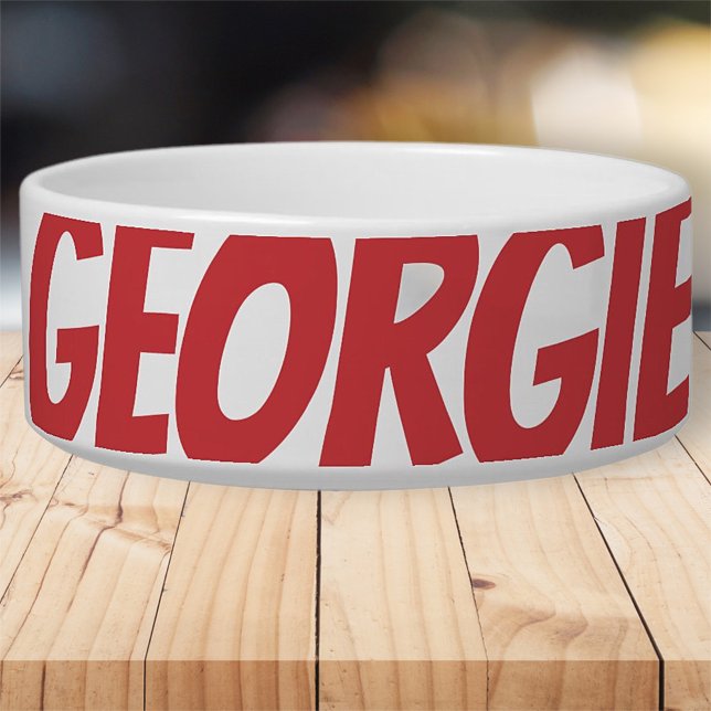 Écuelle Barre Boss Animal Chien Cool moderne Simple Funny (Créateur téléchargé)